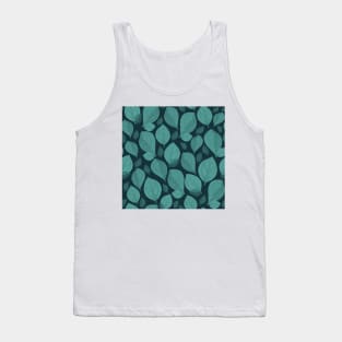 Basil Leaf Pattern Tank Top